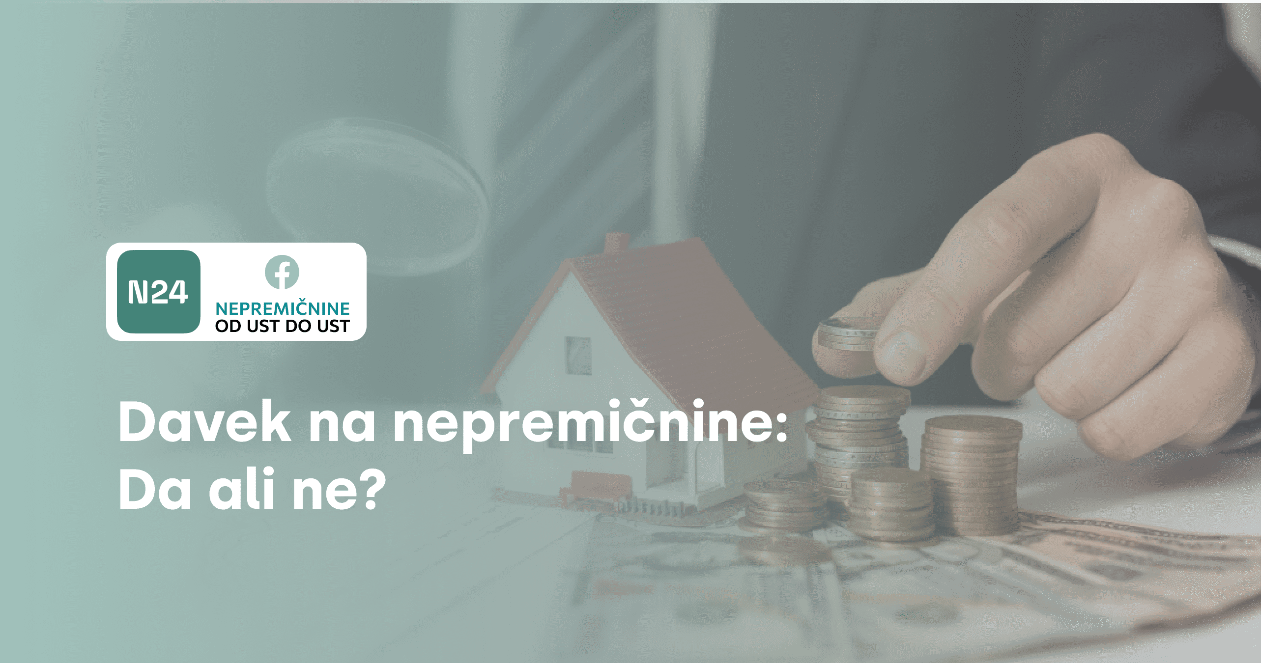 Davek na nepremičnine: Da ali ne?