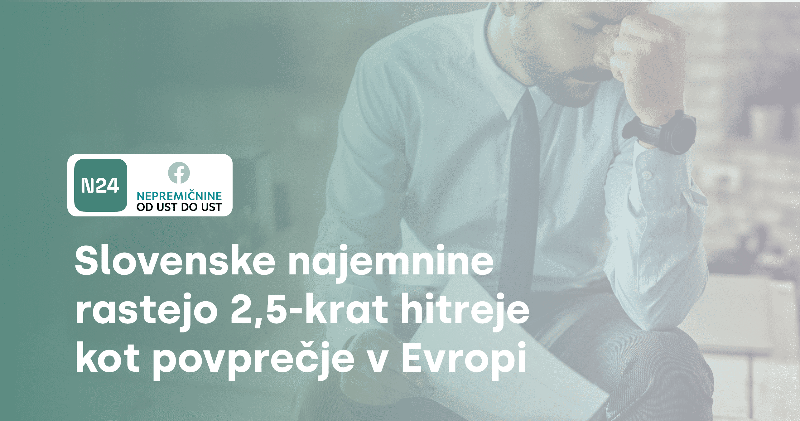 Slovenske najemnine rastejo 2,5-krat hitreje kot povprečje v Evropi